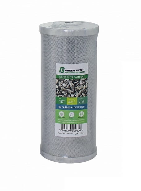 Wkład filtracyjny Green Filter, cylindryczny z etykietą