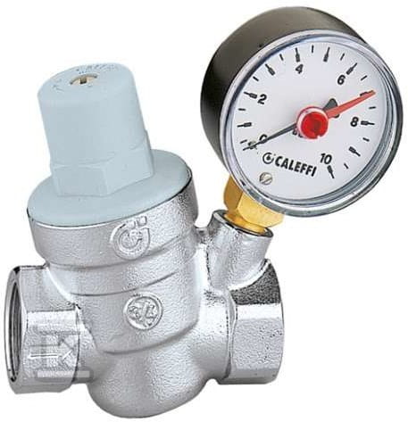 Regulator ciśnienia Caleffi z manometrem