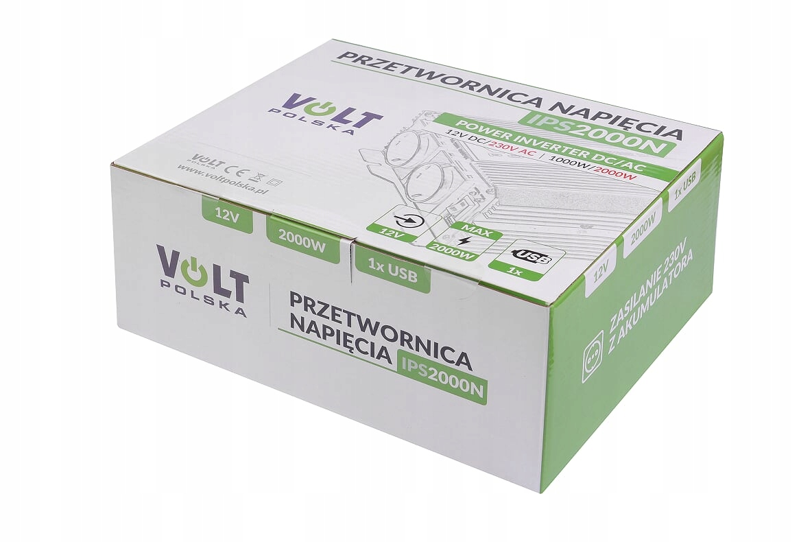 Pudełko przetwornicy VOLT IPS-2000N W
