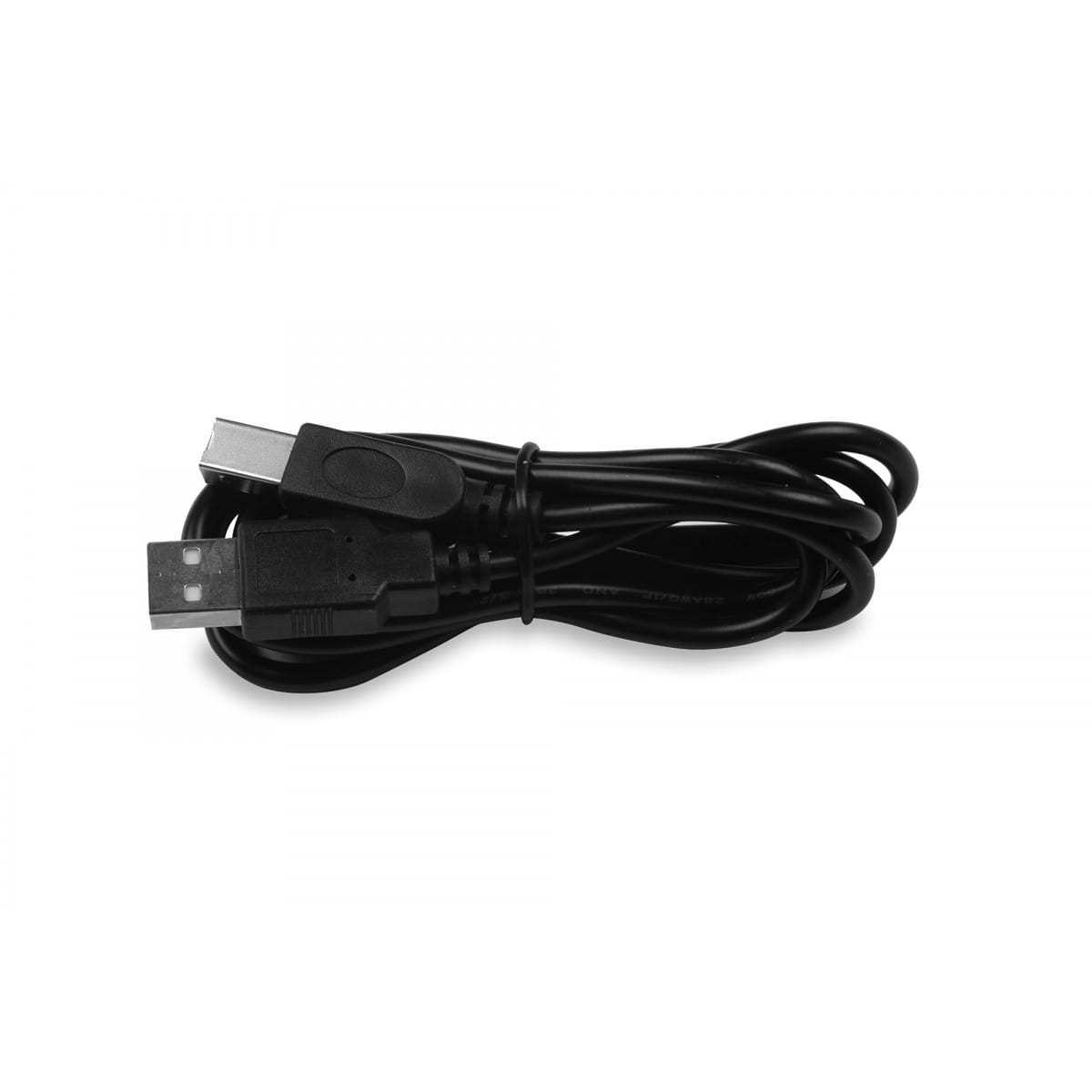 Czarny kabel USB