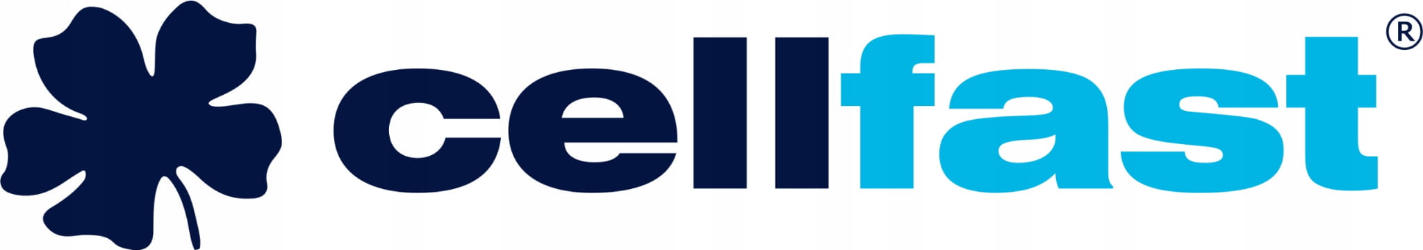 Logo Cellfast w granatowo-niebieskich kolorach