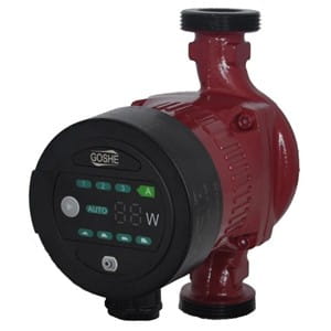 Elektroniczna pompa obiegowa Goshe z panelem sterowania