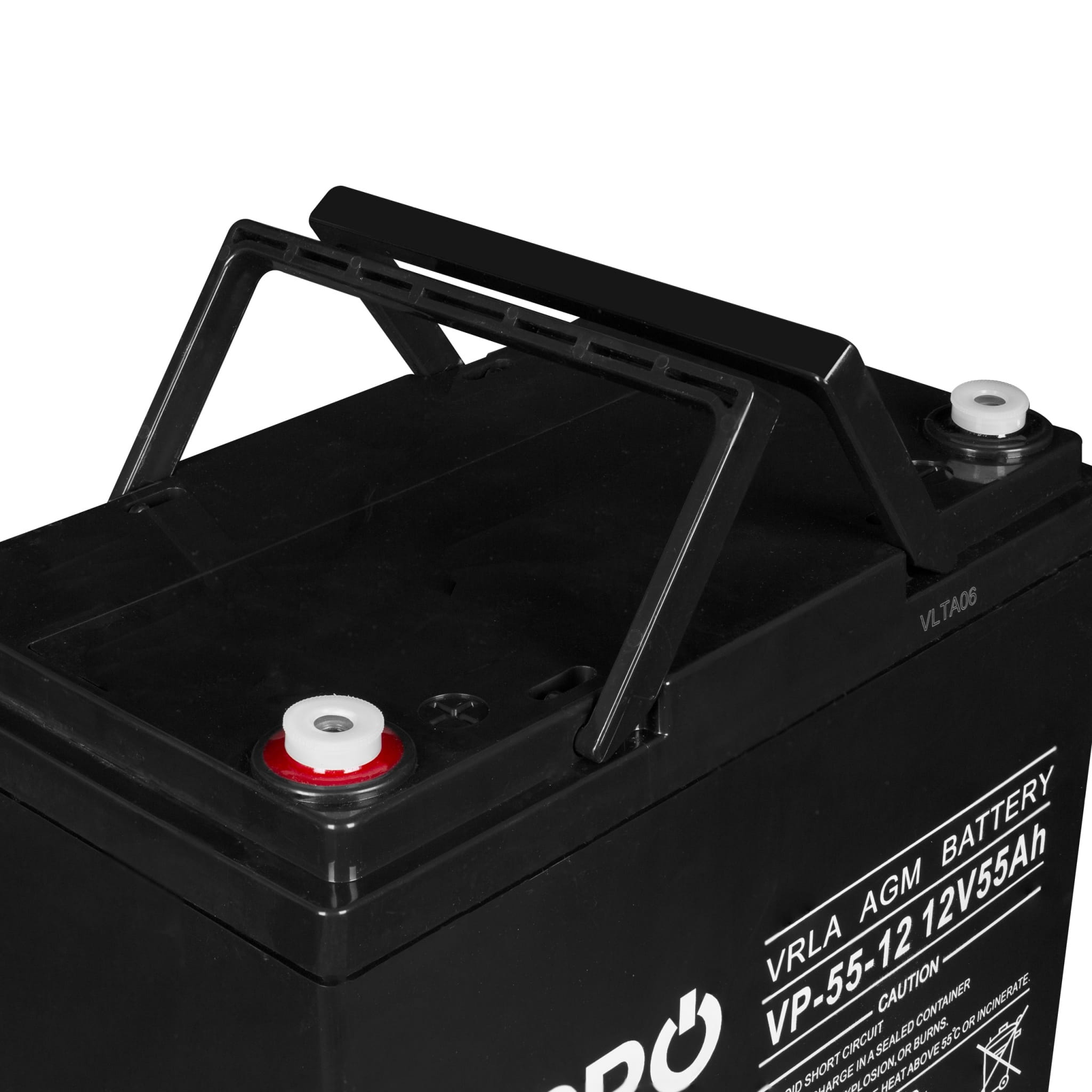 Akumulator AGM 12V 55Ah z uchwytem