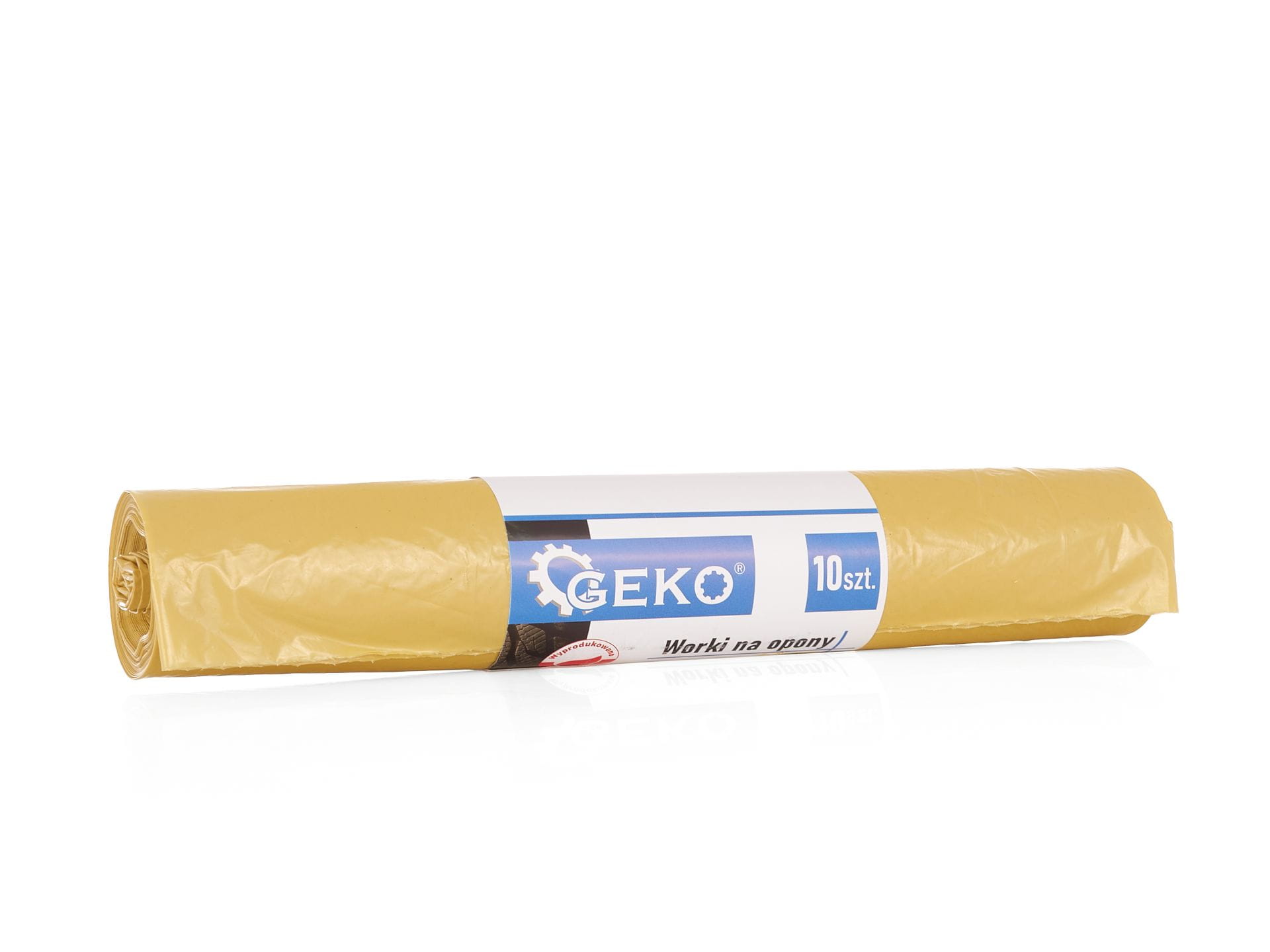 Żółta rolka worków GEKO 10 sztuk